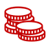 money icon red bg