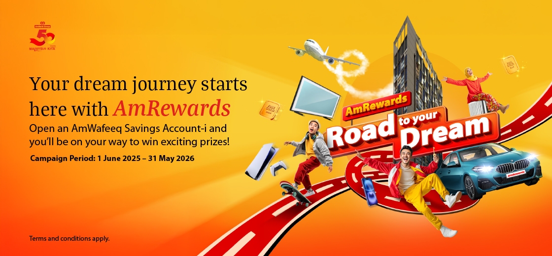 AmRewards 5.0 Landing Page Banner