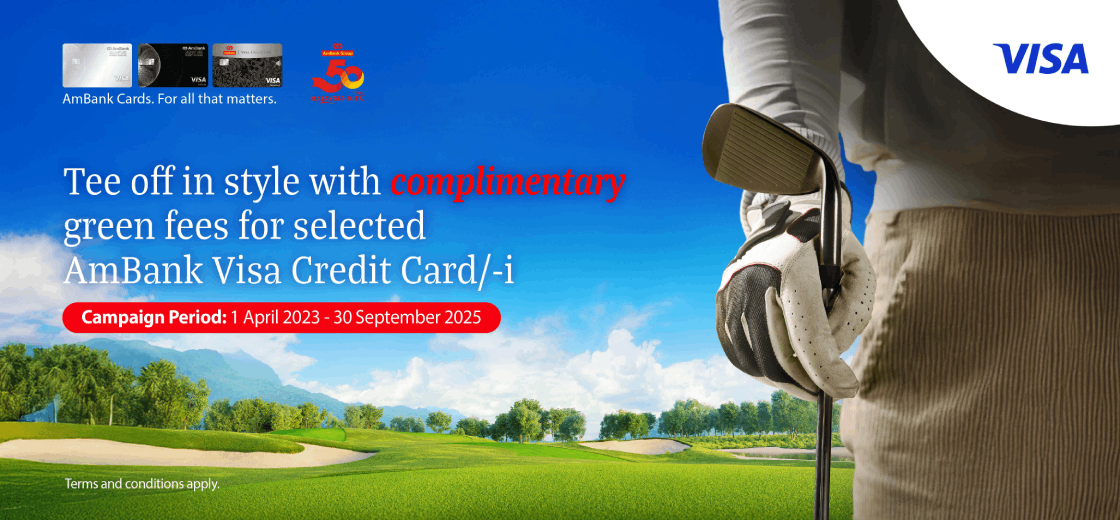 Golf Visa Privilege Banner