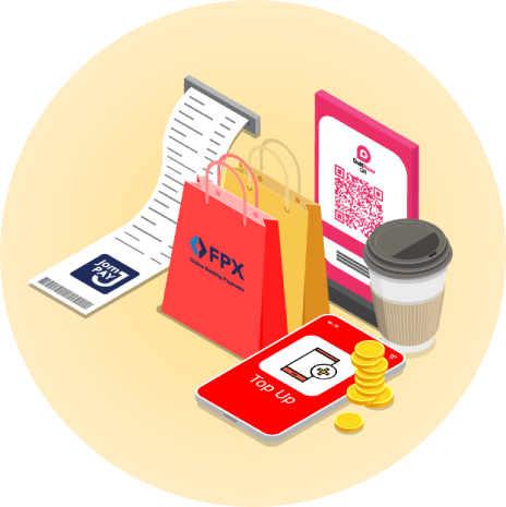 Step2-AmOBL Step 2: Make eligible transactions via AmOnline App