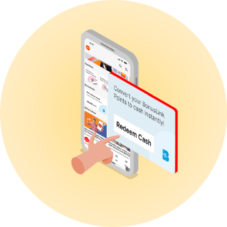 Step3-AmOBL Step 3: Cash out your BonusLink Points via AmOnline