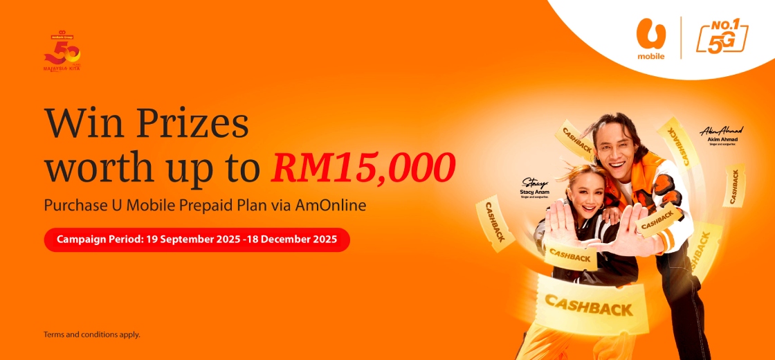 Umobile Prepaid Campaign Page Banner