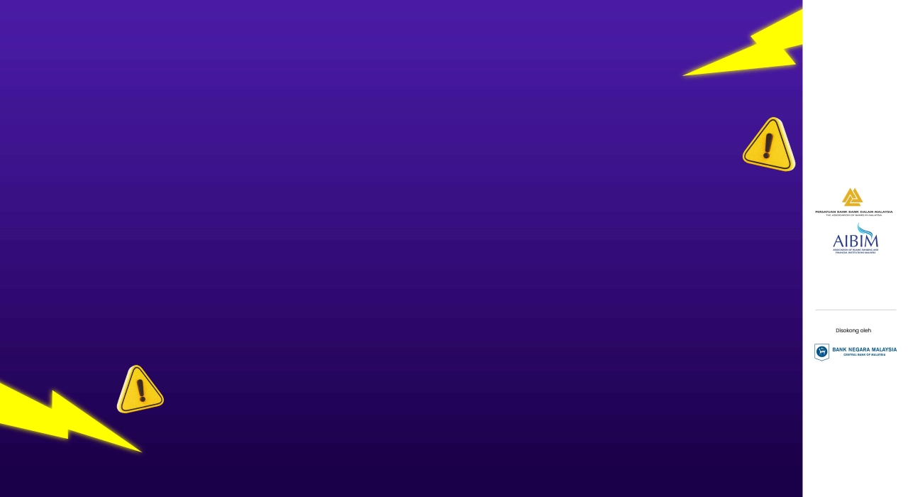 #JanganKenaScam Home Page Banner