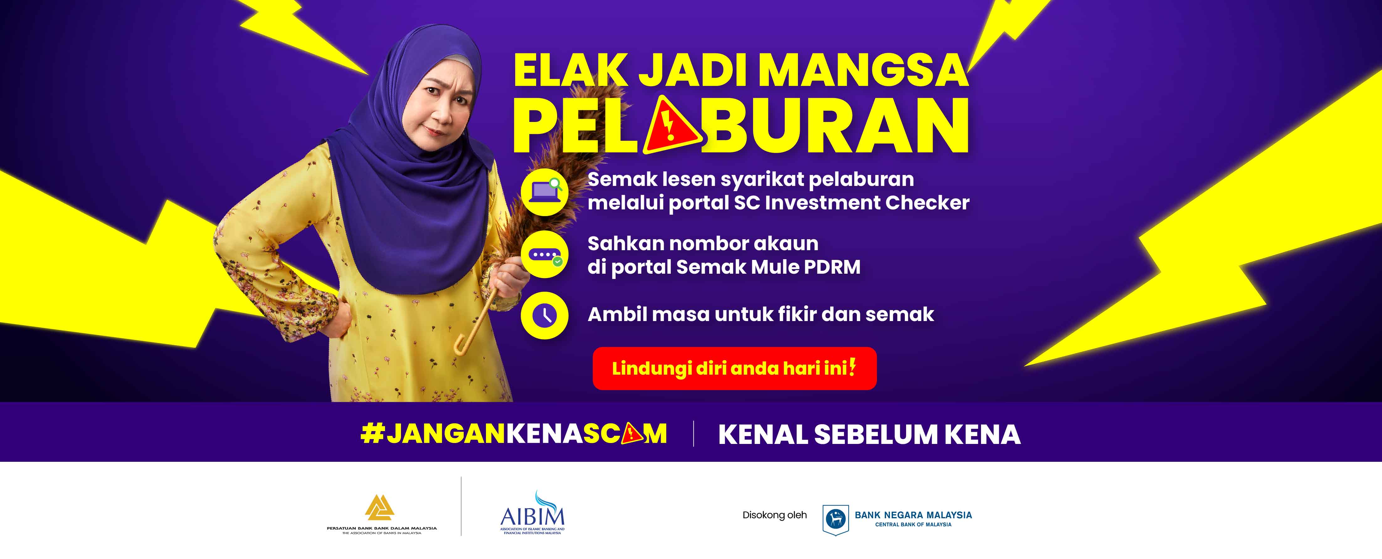 #JanganKenaScam Page Banner