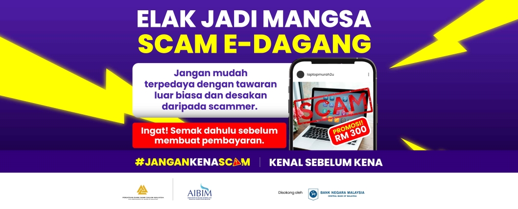 #JanganKenaScam Page Banner