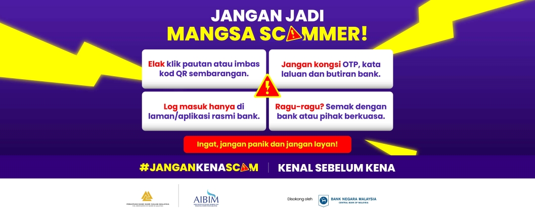 #JanganKenaScam Page Banner