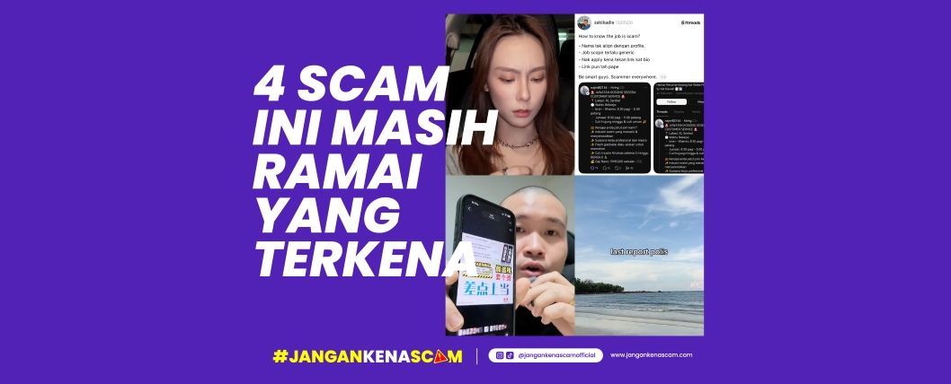 #JanganKenaScam Page Banner