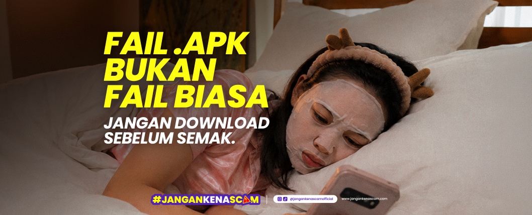 #JanganKenaScam Page Banner